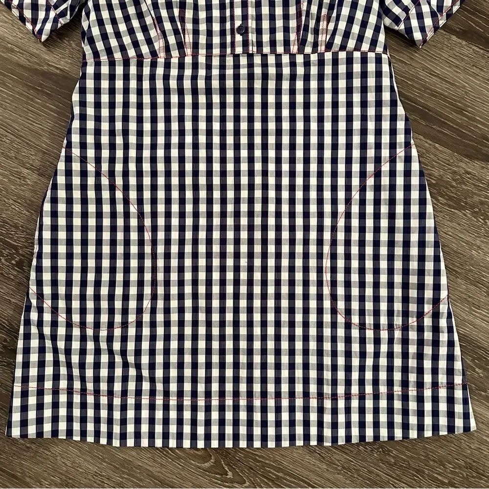 Lee Mathews Bessie Check Mini Dress - Picture 2 of 11